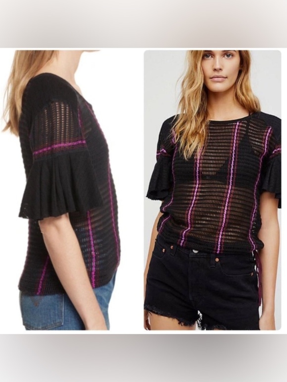 Free People Babes Only Bell Sleeve Sweater